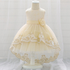 Allover Sleeveless Mesh Party Dress