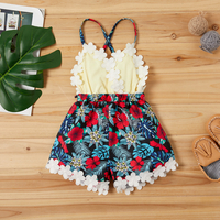 Allover Slip Jumpsuit For Girls