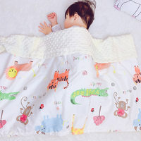 Animal Strawberry Print Cotton Baby Blanket