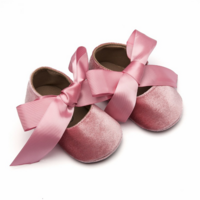 Baby / Toddler Bowknot Decor Solid Prewalker Shoes