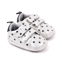 Baby / Toddler Girl Pretty Heart Print Velcro Prewalker Shoes