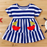 Baby / Toddler Sailboat Striped Dress