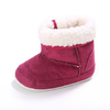 Baby / Toddler Solid Velvet Fluff Casual Prewalker Shoes