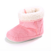 Baby / Toddler Solid Velvet Fluff Casual Prewalker Shoes