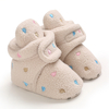 Baby / Toddler Stars Heart Print Velvet Prewalker Shoes