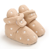 Baby / Toddler Stars Heart Print Velvet Prewalker Shoes