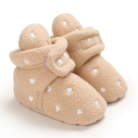 Baby / Toddler Stars Heart Print Velvet Prewalker Shoes