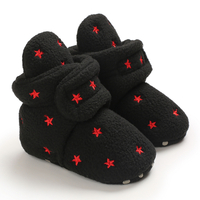 Baby / Toddler Stars Heart Print Velvet Prewalker Shoes