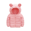 Baby / Toddler Stylish 3D Ear Print Solid Hooded Coat