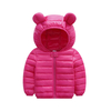 Baby / Toddler Stylish 3D Ear Print Solid Hooded Coat