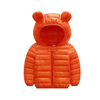Baby / Toddler Stylish 3D Ear Print Solid Hooded Coat