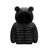 Baby / Toddler Stylish 3D Ear Print Solid Hooded Coat