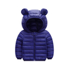 Baby / Toddler Stylish 3D Ear Print Solid Hooded Coat