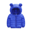 Baby / Toddler Stylish 3D Ear Print Solid Hooded Coat