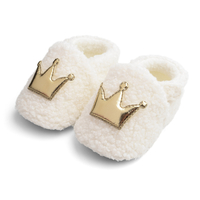 Baby / Toddler Stylish Crown Adorable Furry Warm Shoes