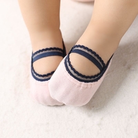 Baby / Toddler Stylish Solid Lace Trim Socks