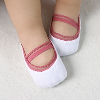 Baby / Toddler Stylish Solid Lace Trim Socks