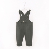 Baby / Toddler Stylish Solid Overalls