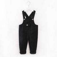 Baby / Toddler Stylish Solid Overalls
