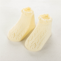 Baby / Toddler Thin Breathable Solid Cotton Socks