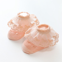 Baby / Toddler Thin Lace Solid Socks