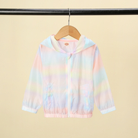 Baby / Toddler Tie dye Colorful Hooded Jacket