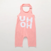 Baby / Toddler Trendy Letter Print Strappy Onesies