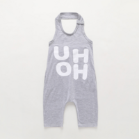 Baby / Toddler Trendy Letter Print Strappy Onesies