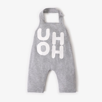 Baby / Toddler Trendy Letter Print Strappy Onesies