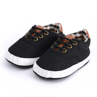 Baby / Toddler Trendy Plaid Solid Canvas Shoes