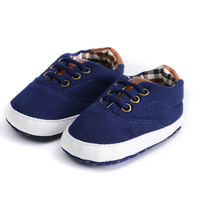 Baby / Toddler Trendy Plaid Solid Canvas Shoes