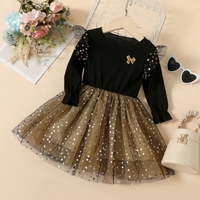 Baby / Toddler Trendy Stars Mesh Dress