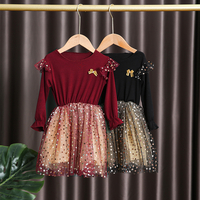 Baby / Toddler Trendy Stars Mesh Dress