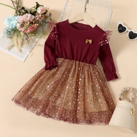 Baby / Toddler Trendy Stars Mesh Dress
