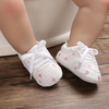 Baby / Toddler Valentine Pretty Stars Embroidery Solid Prewalker Shoes (Various colors)