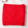 Baby / Toddler Warm Fleece Solid Knitted Scarf