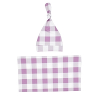 Hot-sale Print Swaddle Blanket and Hat