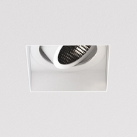 Astro Trimless Square Adjustable Downlight - White