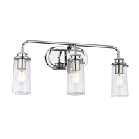 Braelyn 3 Light Mirror Light - Polished Chrome