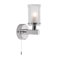 Dar Elba Wall Light - Polished Chrome
