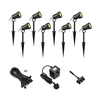 EasyFit 12v Garden Lights - Bloom LED Spotlight Kit - 8 Lights
