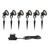 EasyFit 12v Garden Lights - De Luxe LED Spotlight Kit - 6 Lights