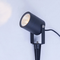 EasyFit 12V Garden Lights - Fern LED Spotlight - Black