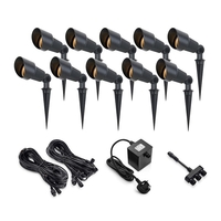 EasyFit 12V Garden Lights - Kew LED Spotlight Kit - 10 Lights