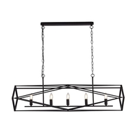 Edit Archi 5 Light Bar Ceiling Pendant - Black