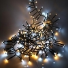 Edit 28.9M Warm White & White LED Multi-Function Cluster String Lights - Green Cable - 2000 Lights