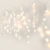 Edit 3m LED Short Curtain String Lights - Clear Cable - 100 Lights