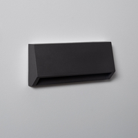 Edit 3W Valeta Surface Outdoor LED Wall Light - Black