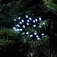 Edit 53.92M White LED Multi-Function String Lights - Green Cable - 720 Lights