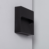 Edit 6W Arca Outdoor Cool White LED Wall Light - Black